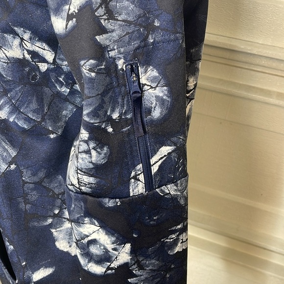 Nike Therma-FIT Midnight Navy All Over Print Pullover Mens L Hoodie - Picture 7 of 9